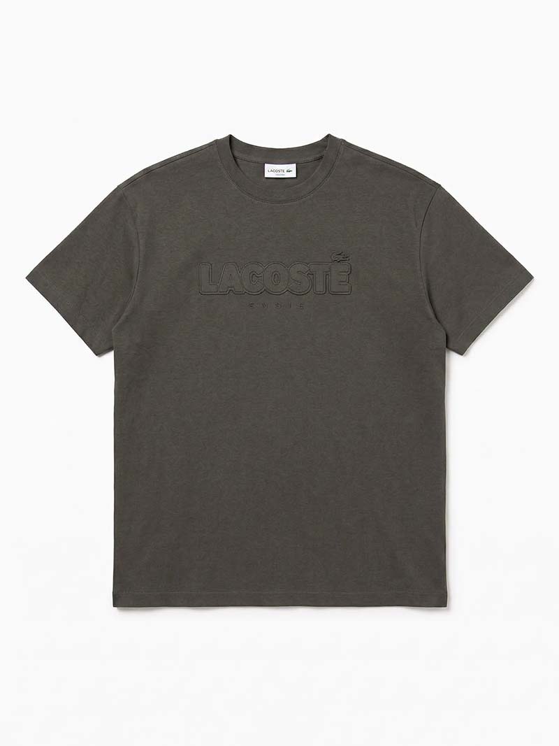 Printed Cotton Crew Neck
